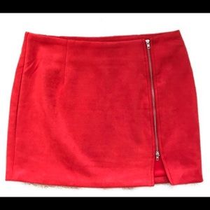 Better Be Faux Suede Skirt